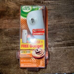 Air Wick‎ Freshmatic Ultra Automatic Spray Glistening Cinnamon Rolls Free Gadget